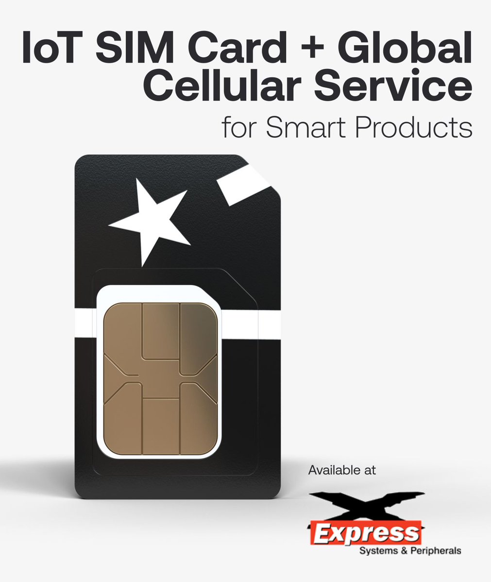 Soracom.io (@soracomiot) on Twitter photo How do you put an end to costly interruptions in your IoT network operations?
Choose Soracom SIMs:
📲 Consistent #connectivity with automatic-failover
📈 Flexible data plans
📊 User-friendly dashboard
Get your Soracom #SIMs <a href="/ESPIncorporated/">Express Systems & Peripherals 📶</a> ➡️ bit.ly/3zEAPO9 How do you put an end to costly interruptions in your IoT network operations?
Choose Soracom SIMs:
📲 Consistent #connectivity with automatic-failover
📈 Flexible data plans
📊 User-friendly dashboard
Get your Soracom #SIMs <a href="/ESPIncorporated/">Express Systems & Peripherals 📶</a> ➡️ bit.ly/3zEAPO9