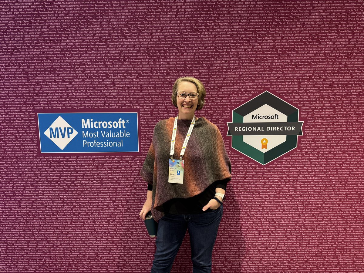 Honored to be part of this amazing family ♥️😊 #MicrosoftMVP