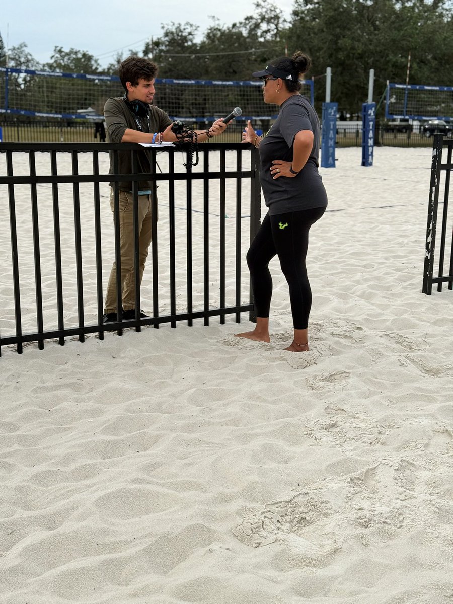 USF Beach Volleyball tweet media