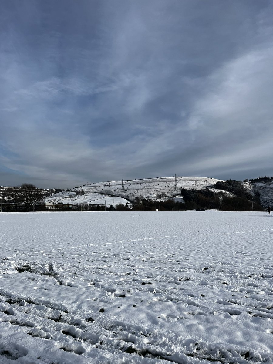 Y11 trial exams = no indoor teaching space…

❄️🧊🥶⛄️❄️