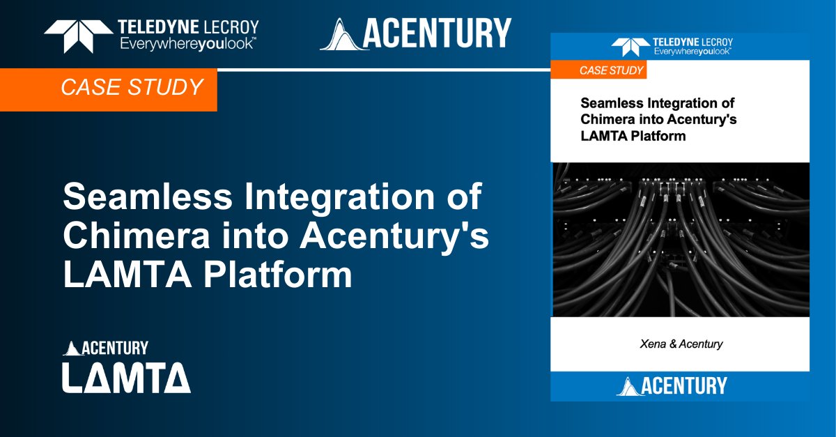 How do CSPs test network impairment between modern #5G fronthaul network elements that are several kms apart? CSPs can now integrate the <a href="/TeledyneLecroy/">Teledyne LeCroy</a>  #Chimera network  impairment emulator into LAMTA. xenanetworks.com/cases/acentury…