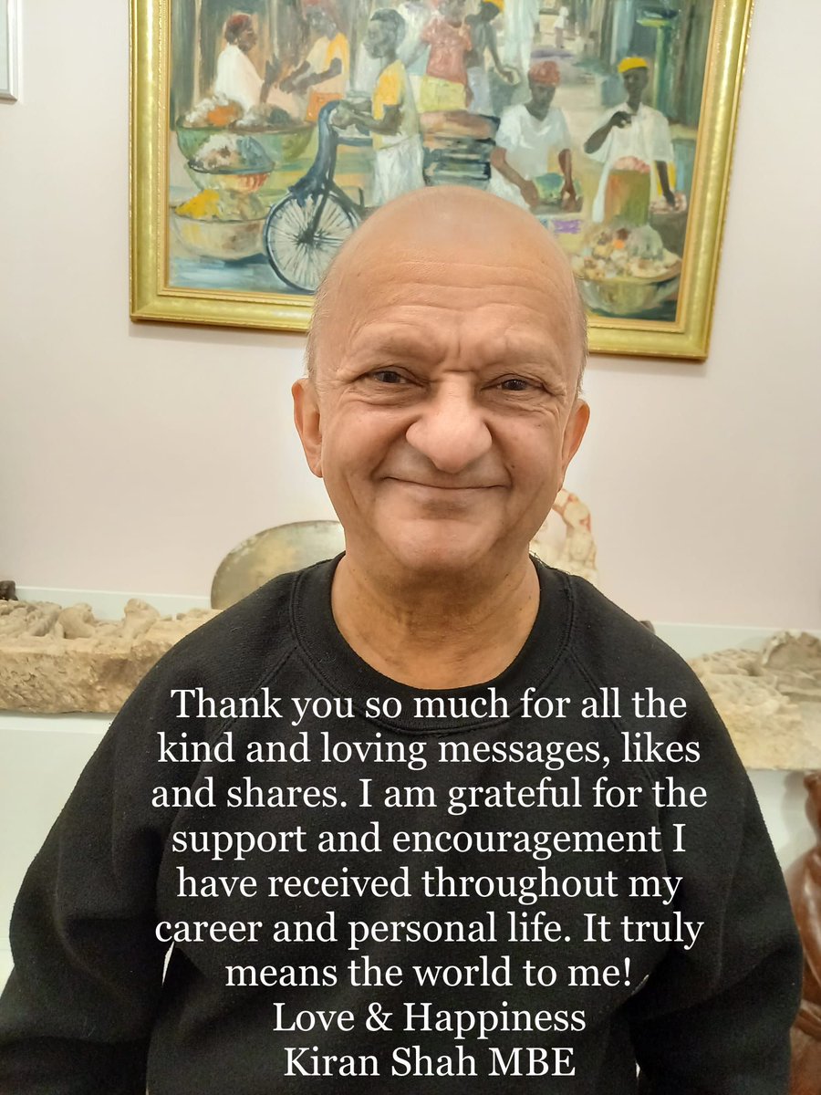 Kiran Shah MBE tweet media