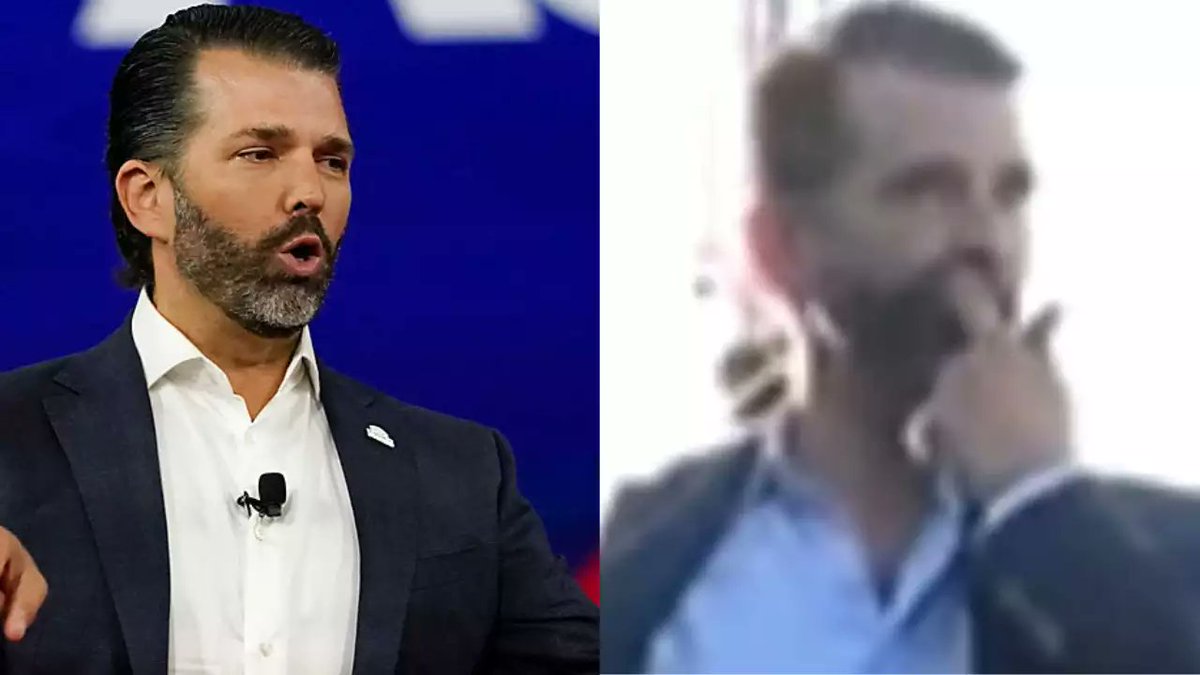 DO YOU THINK IT WAS COCAINE?

By now you have seen the video of Don Jr at the SpaceX launch. He puts his fingers into his pockets, pulls them out and starts rubbing his gums.

Your thoughts?