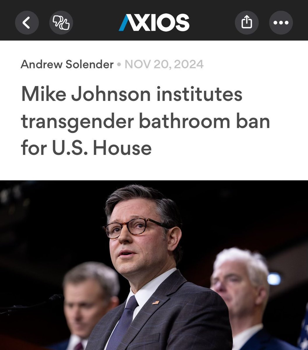 SenFettermanPA's tweet image. There’s no job I’m afraid to lose if it requires me to degrade anyone.
If that’s a defining issue for a voter, there will be a different candidate.
We have a bathroom in my office that anybody is welcome to use, including Representative-elect Sarah McBride.