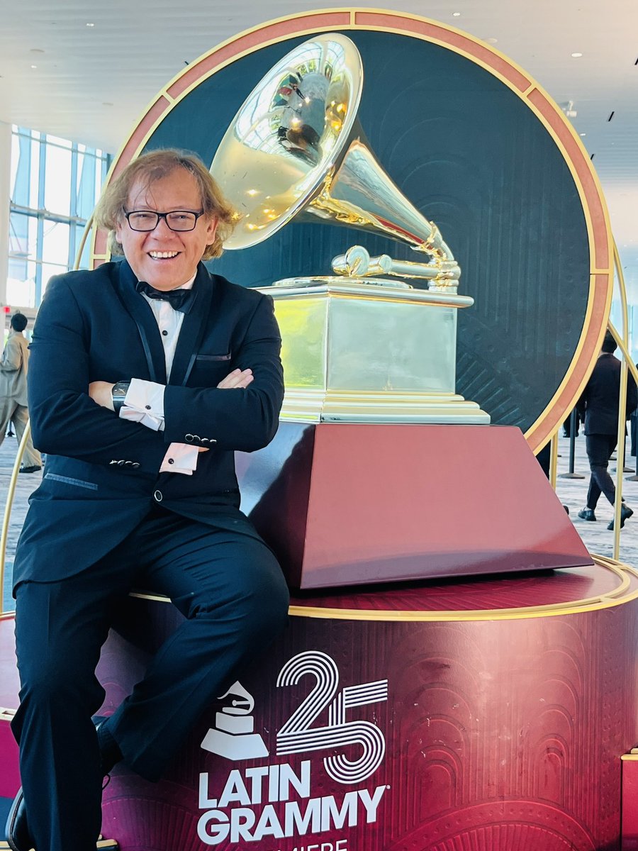 Fue una alegría estar en la celebración de los 25 años del latín Grammy!