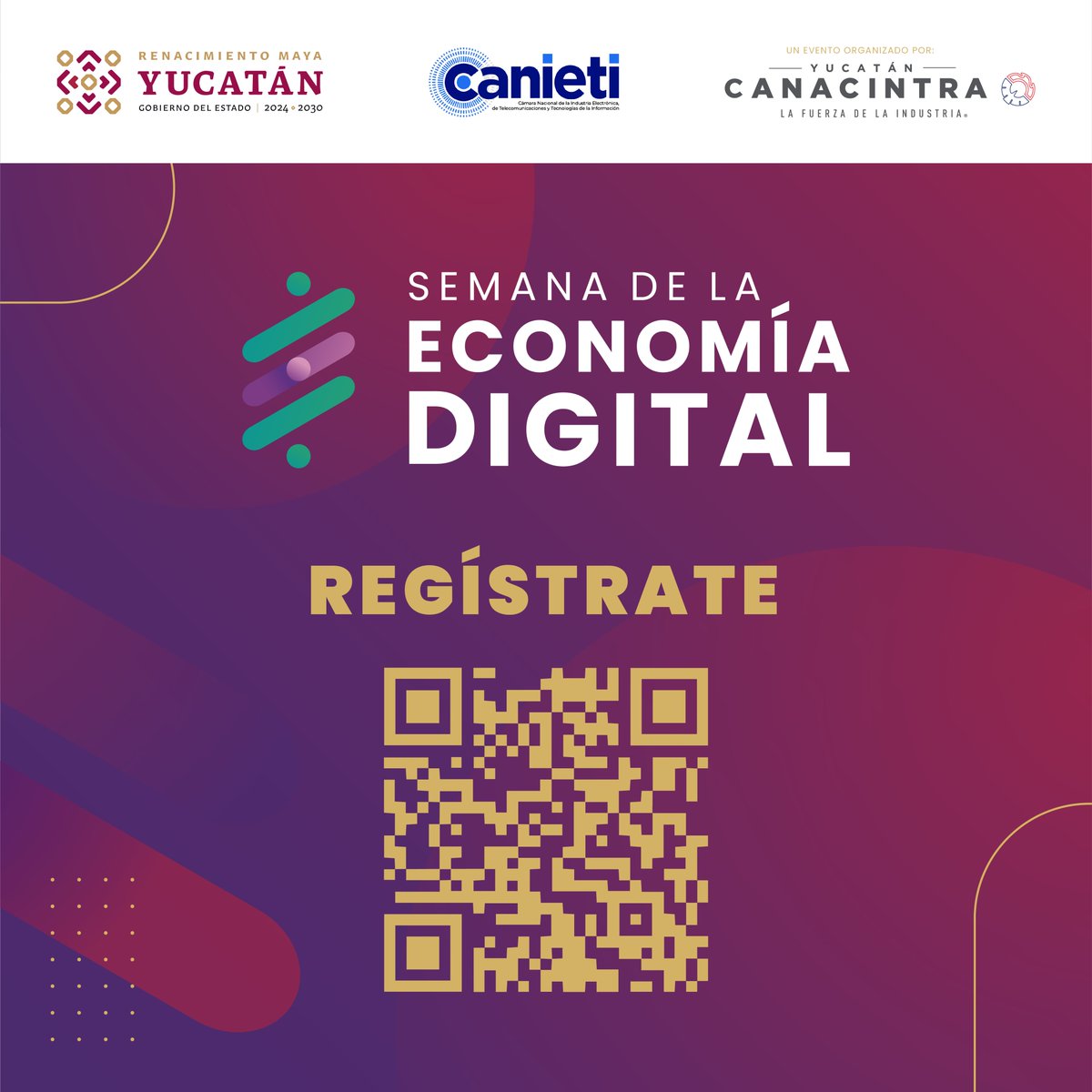 Estamos a solo unos momentos de dar comienzo a la Semana de la Economía Digital 2024. 📅 
🗓️ Fechas: 26 y 27 de Noviembre
📍 Lugar: Centro de Convenciones Yucatán Siglo XXI
🔗 Regístrate aquí: forms.gle/HVDXgWyQviM9w8…