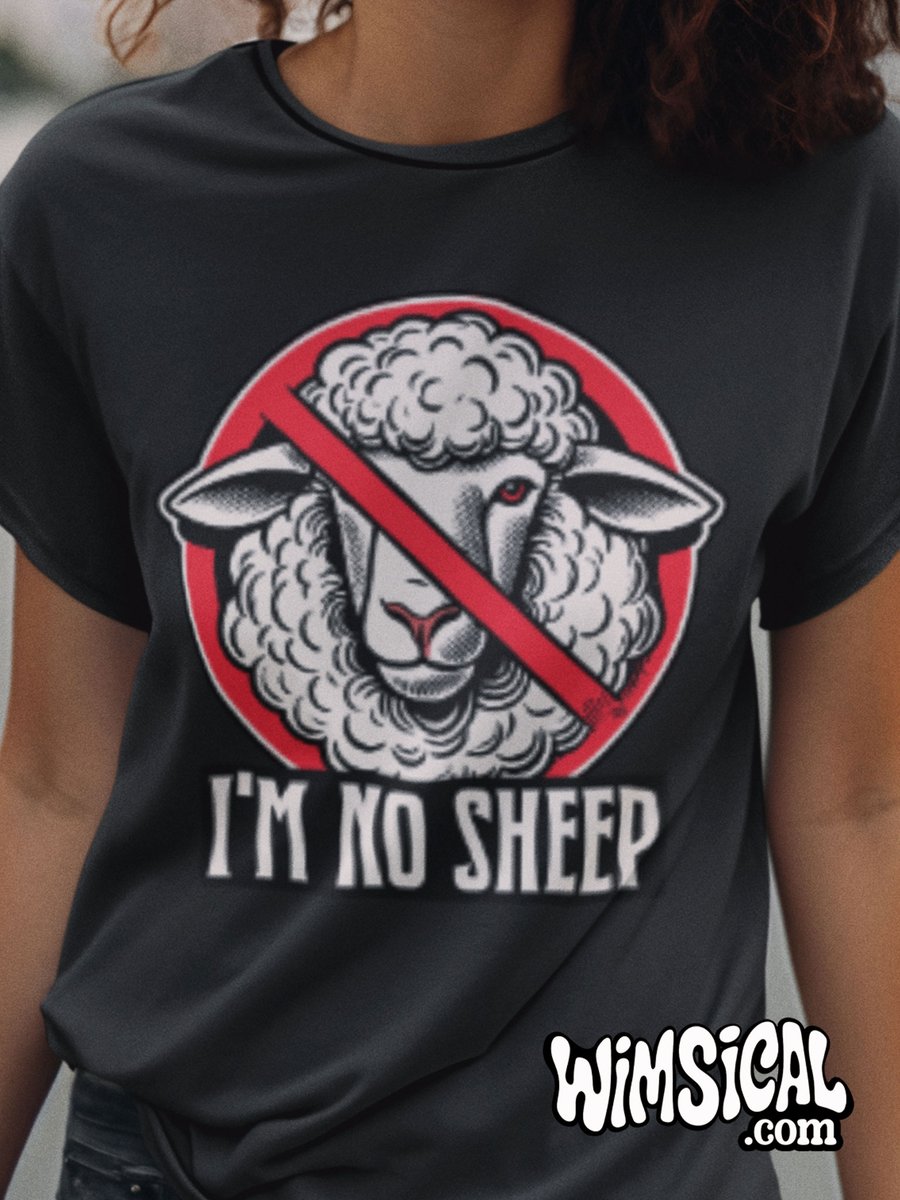 wickedbazaar's tweet image. 🐑🚫 Stand out from the flock with the I’m No Sheep T-Shirt!

This bold design is perfect for free-thinkers who march to their own beat. 

👕 Grab yours now: wimsical.com/products/i-39-…

#ImNoSheep #IndependentStyle #GraphicTees #BeBold #Wimsical