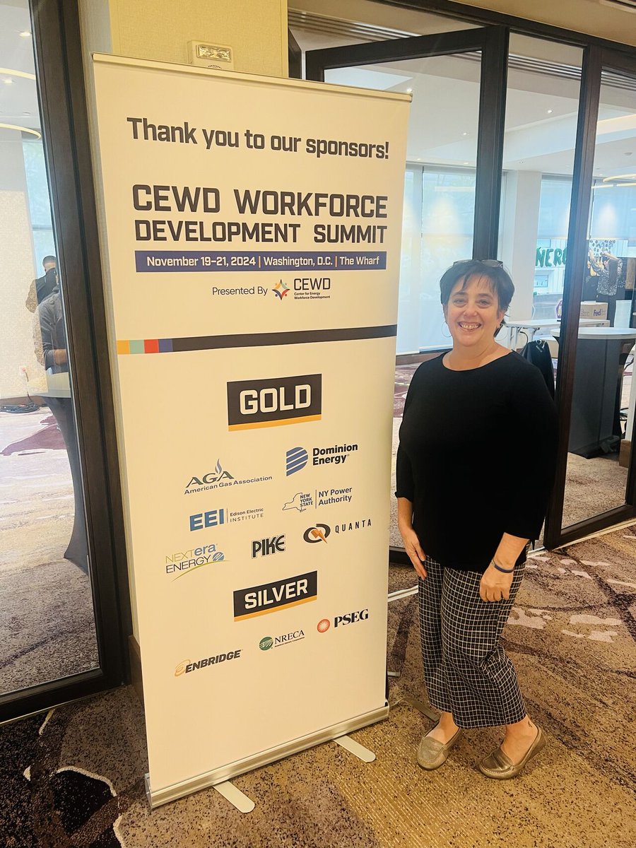 The Hub Team is excited to join our colleagues and #clean energy workforce partners at <a href="/GetIntoEnergy/">CEWD</a>    at the Center for Energy Workforce Development Summit today! <a href="/MSG/">michael s galpert</a> <a href="/USDOL/">U.S. Department of Labor</a> #NAW2024 #DecadeofNAW