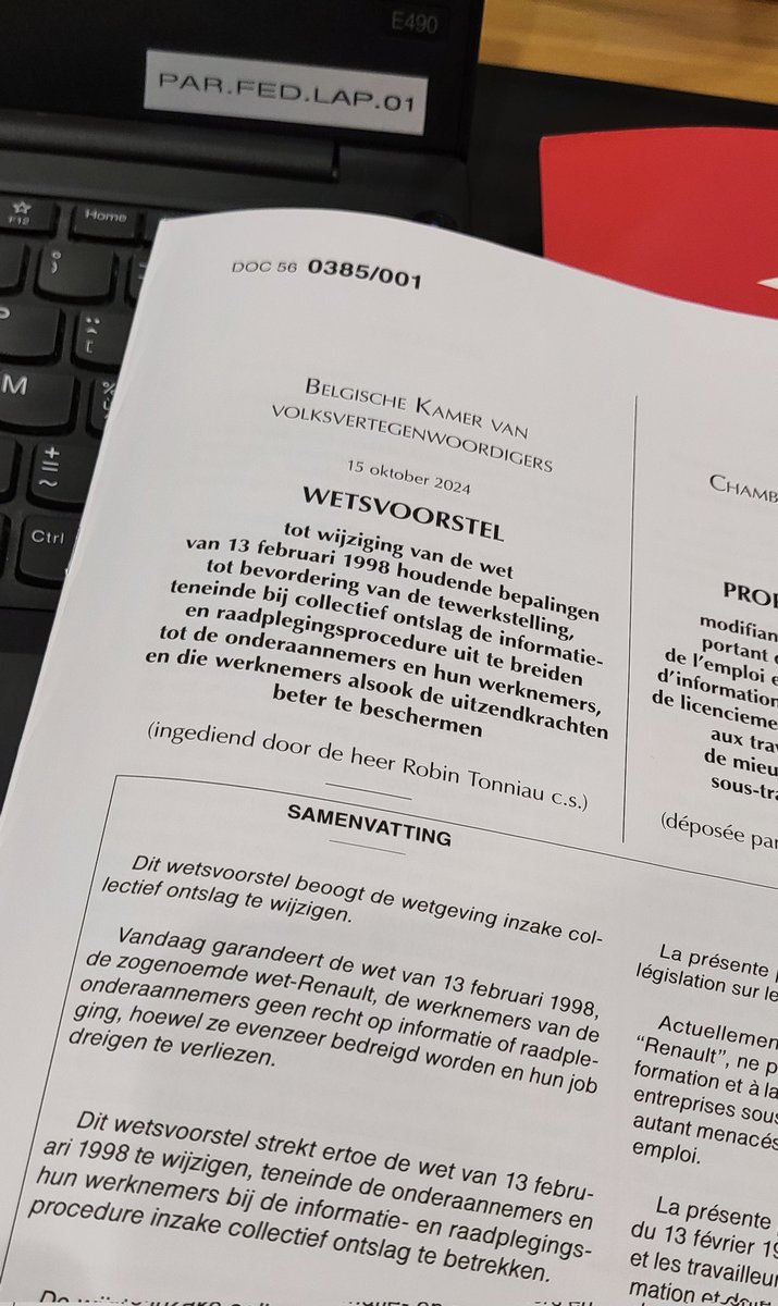 RobinTonniau's tweet photo. Vandaag ons wetsvoorstel voor het uitbreiden van 'de wet Renault' voorgesteld in de commissie Sociale Zaken. Uitbreiden voor de werknemers van toeleveringsbedrijven en interimmers. Ook zij verdienen respect voor hun werk. Misschien wordt dit wel 'de wet #Audi'? https://t.co/i2J4xianX8