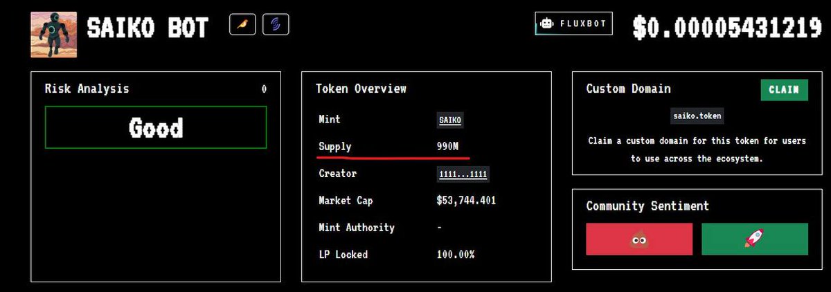 <a href="/DEXToolsApp/">DEXTools</a> <a href="/BarsikOnSolana/">BARSIK (Hasbulla’s Cat)</a> Do you know that  10Million of $SAIKO has been burned 🔥

@Saiko_Offl 

Join the fam