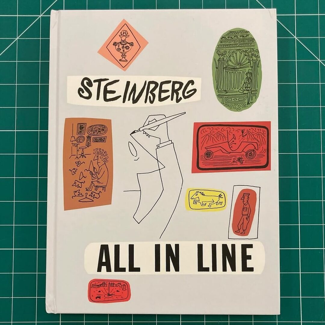 Out this week with @nyrcomics . I️ wrote the forward! Thank you editor @lucaswadams . Saul Steinberg is my all time favorite and spiritual grandpa. instagr.am/p/DCmt2elSbon/