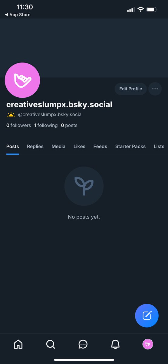 CreativeSlump_'s tweet photo. Incase anyone is on blue sky I’ve joined as well 🦋🦋@creativeslumpx over there lmk your thoughts on the app!!! https://t.co/nXvHiqo4V7