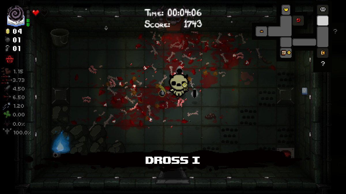 JabsseGD's tweet image. The Binding of Isaac has had a death grip on me for the past two weeks, here's a really stupid secret room gen to prove it
(also if anyone's running multiplayer TBoI lobbies PLEASE lmk I really wanna try it with a real group)