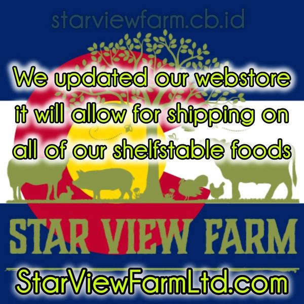 StarViewCrypto's tweet image. We updated our website's store and it should now allow for shipping, on shelfstable goods, throughout the US.
StarViewFarmLtd.com
#StarViewFarmLimited #StarViewFarmLtd #StarViewFarm #StarViewFarms #StarViewNaturalFoods #USDACertified