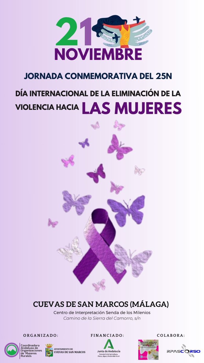 21 de Noviembre 10:30h en Cuevas de San Marcos (Málaga).
<a href="/RPASCORSO1/">rpascorso</a> junto a <a href="/aviadoras_/">Aviadoras</a> clausura CURSO PILOTAJE DE DRONES 
"Unidos por la IGUALDAD"
Programa👉