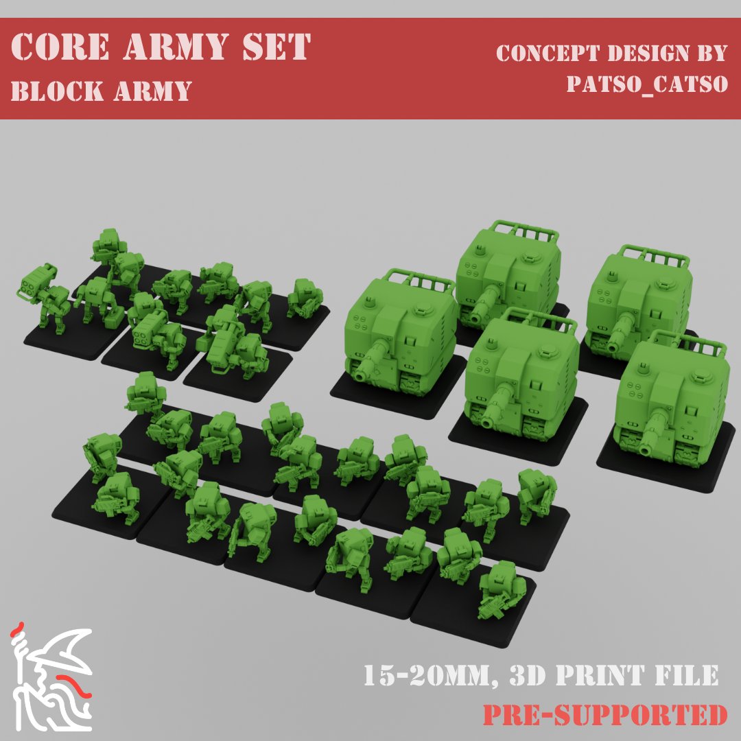 FilamentioJojo's tweet photo. We have been on “Patreon” since September.
Now you can also support us directly on “MyMiniFactory” as a tribe :D

https://t.co/taCO5kConK

#theblockwar #3dprinting #wargaming #paintingminiatures https://t.co/uMGjyTUboA