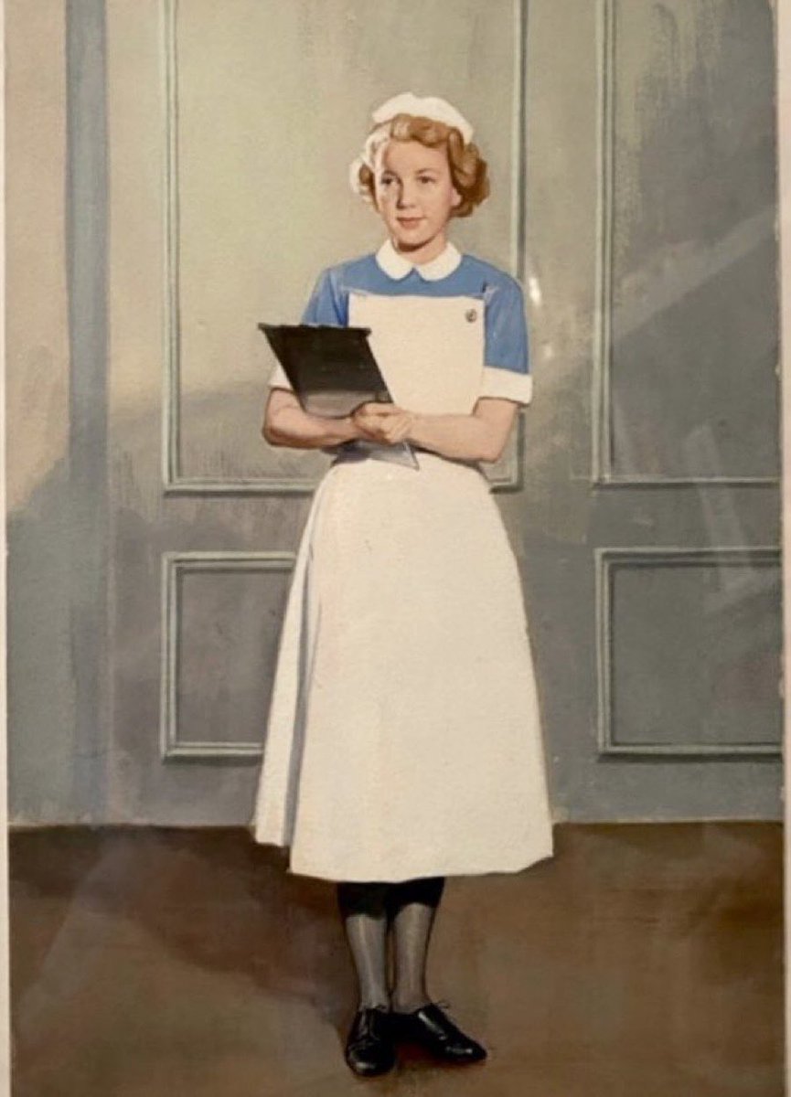 I am very proud custodian of this beautiful piece of original Ladybird artwork
The Nurse, 1963 
Artist: John Berry