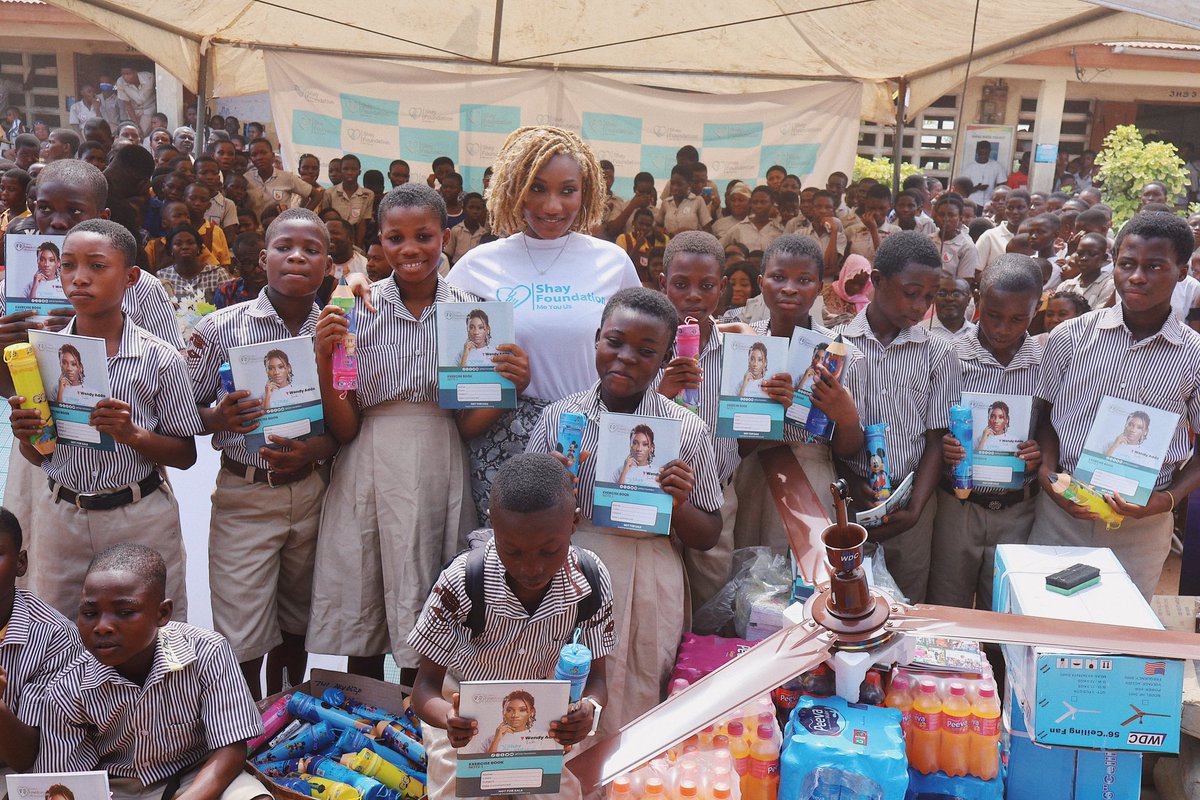 shayfoundation_'s tweet photo. Thanks to God for making this special day a success, to the CEO  @wendyshaygh  of Shay Foundation for making this a reality ❤️
The media houses that were present and also to @PeevaBeverages for the support 
Happy International children’s day!!! https://t.co/oBVNo348RL