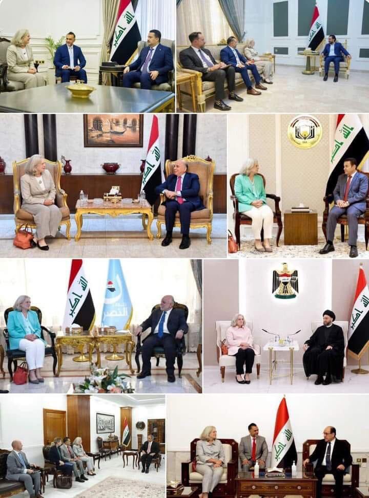 #امريكا_عدوة_الشعوب لا عتب عليهم لانهم معادين لله ورسوله ولا عتب على حكومة بني العباس فهي مع امريكا بالصور الواضحة وانها معادية للتشيع العتب على من يؤديهم ويدعمهم فمن رضى بعمل قوم فهو منهم وانا لله وانا اليه راجعون