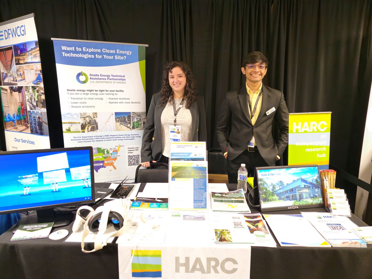 HARCresearch's tweet image. It’s the 2nd day of the #TexasEnergy Summit! Stop by our booth to explore HARC’s exciting projects &amp;amp; initiatives in #climateequity &amp;amp; #sustainability.
Learn about:
☀️ Texas #Solar for All
🔋 HyVelocity #Hydrogen Hubs
🌱 ForUsTree
⚡ And more!
Register bit.ly/3AjaA0t