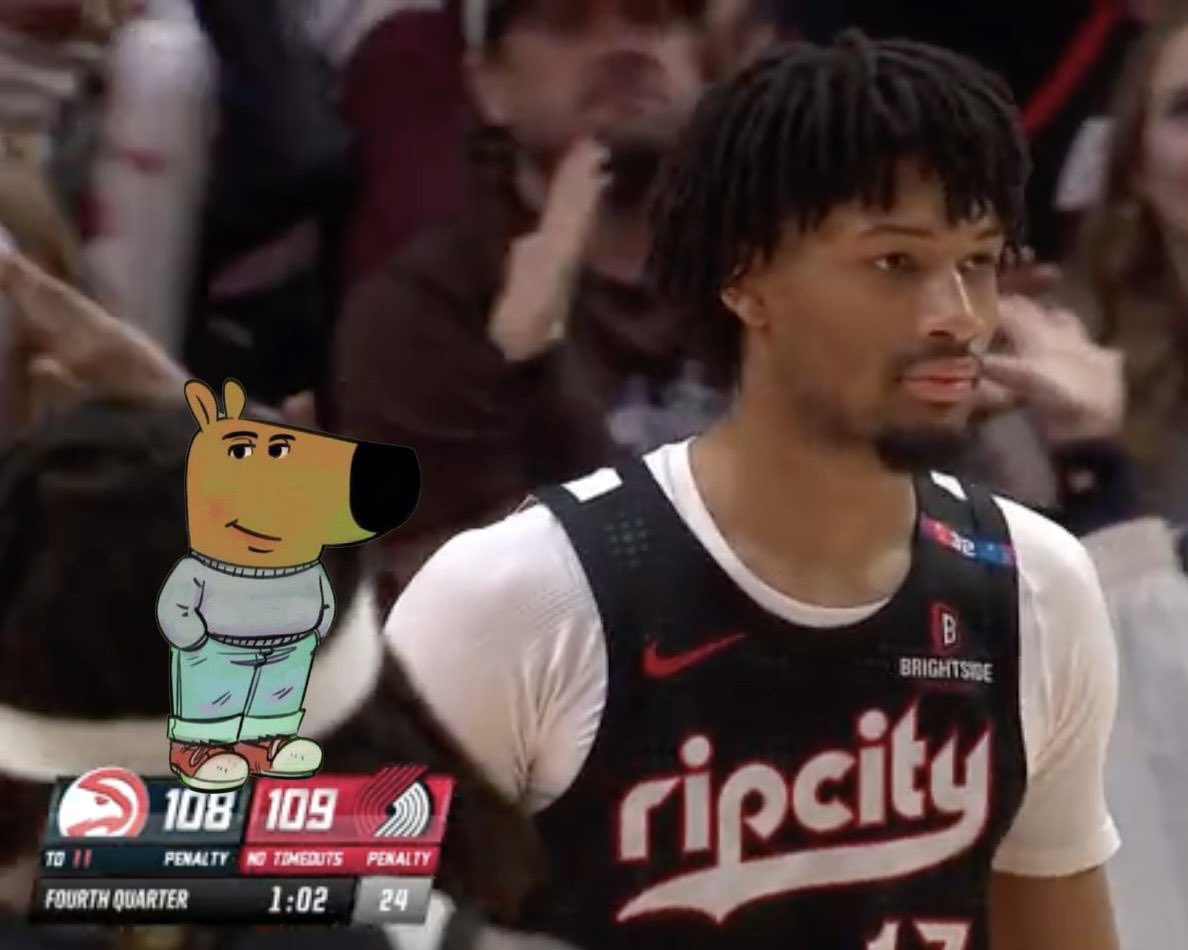 When you hit a clutch three at the buzzer to secure the W but you're just a chill guy