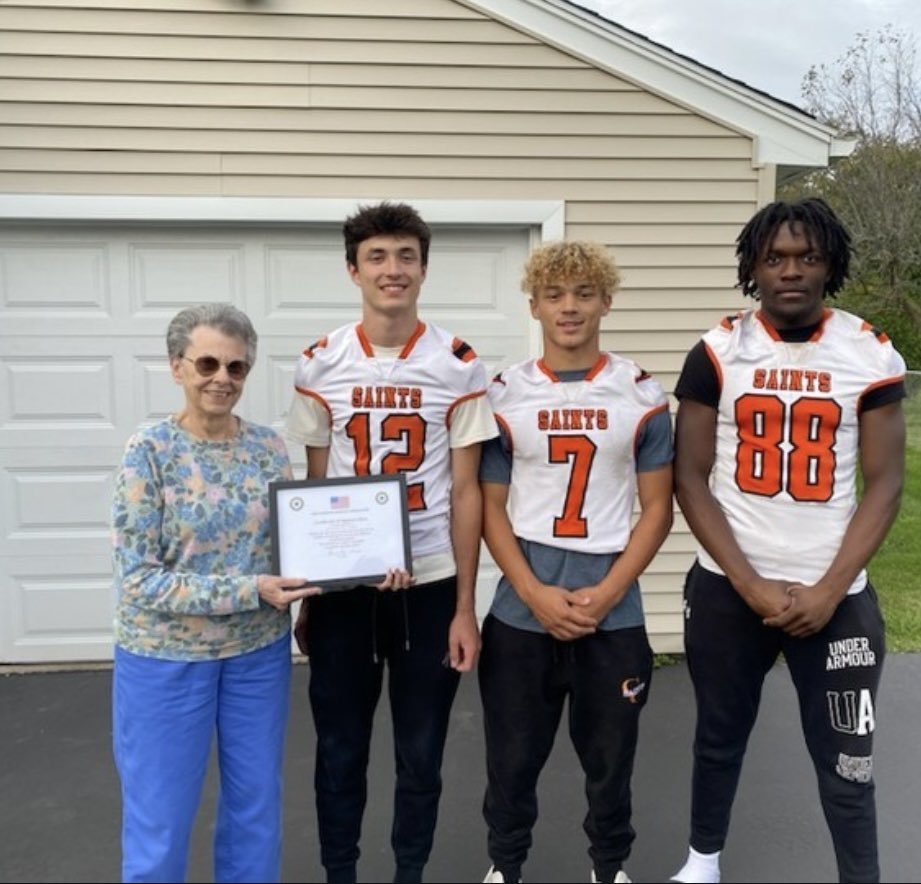 marcus_roney_7's tweet photo. Thank you @CCSaintsFB https://t.co/qgXFo0drTD