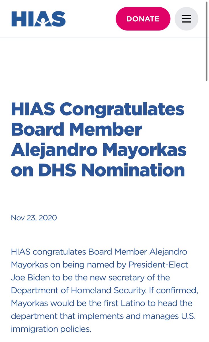 Cernovich's tweet photo. Joe Biden and the Senate appointed a member of an open borders NGO as head of the border. 

Murkowski and multiple other Republicans voted yes on Alejandro Mayorkas.

Let’s cut the nonsense about Trump’s nominees being radical. Thank you. https://t.co/4WfH86NEi3