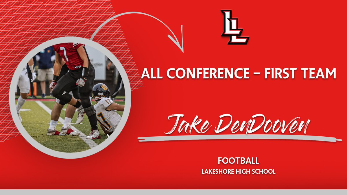Congratulations to Jake DenDooven for being named first team all conference!