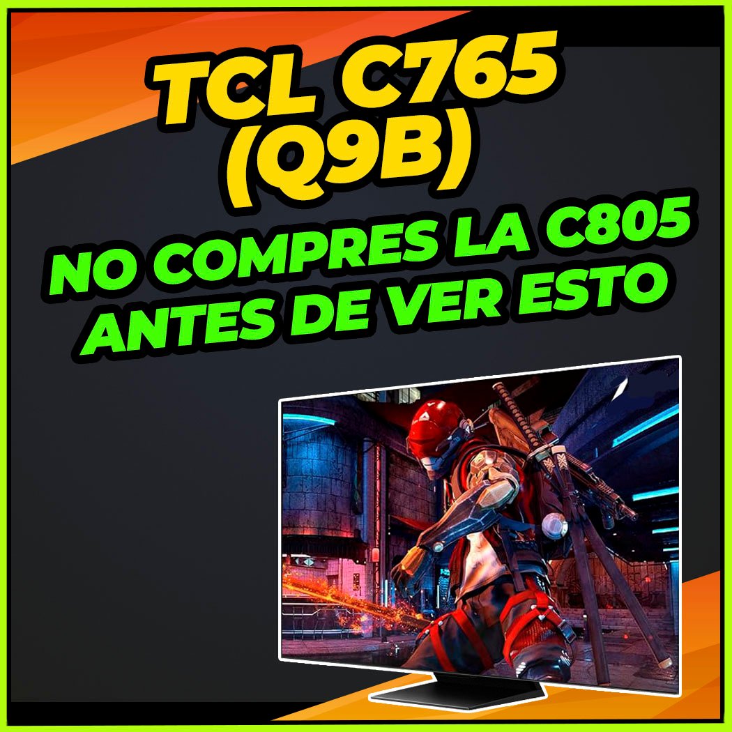 darkgamergeek's tweet photo. Veremos un análisis del nuevo modelo TCL C765 que podréis encontrar en el #Carrefour con el nombre Q9B. Se trata del sucesor del #TCL C805 pero con un salto importante de calidad. Ver vídeo ➜ https://t.co/jmctCOT930

#miniled #TVminiled #4ktv #tcltv #televisores #TCLminiled https://t.co/TNxvVBQxsi