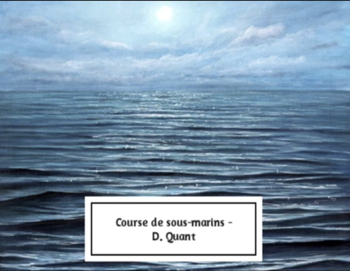 deregledelart's tweet photo. Course de sous-marins -D. Quant

#Retrouvez d'autres tableaux détournés sur https://t.co/siyJoMI1Gj

#peinture #tableau #peintre #parodie #faussaire #toile #huile #art #artiste #expo #exposition #caricature #plagiat #contrefaçon #copie #pastiche #sousmarin #submarine https://t.co/6p2CBiGjxa