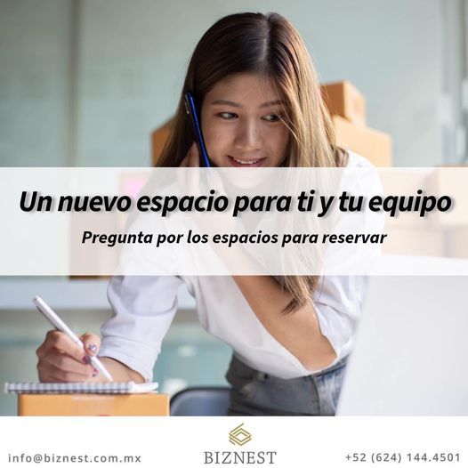 BiznestOficinas's tweet image. Trabaja de manera más productiva en nuestros espacios Biznest. ¡Cómodos y prácticos!
.
.
.
Información 624 1444501 /  info@biznest.com.mx
#Biznest #SolucionesEmpresariales #asistentevirtual #emprendimiento #coworkers #oficinavirtual #cabo #MaterializandoSueños #cabosanlucasmexico