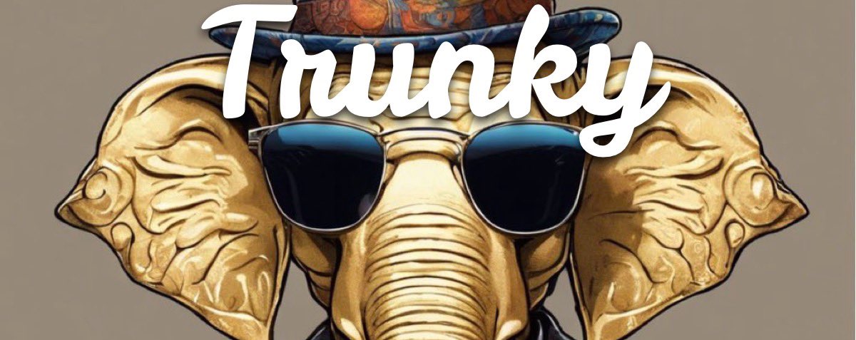 Block0nex's tweet image. A reminder for @TrunkyCTO AMA Spaces w/ @CryptoEmpressX tonight, @ 6PM est.!

$TRNK #TRUNKSUP 🐘🇺🇸🎉 #MAGA