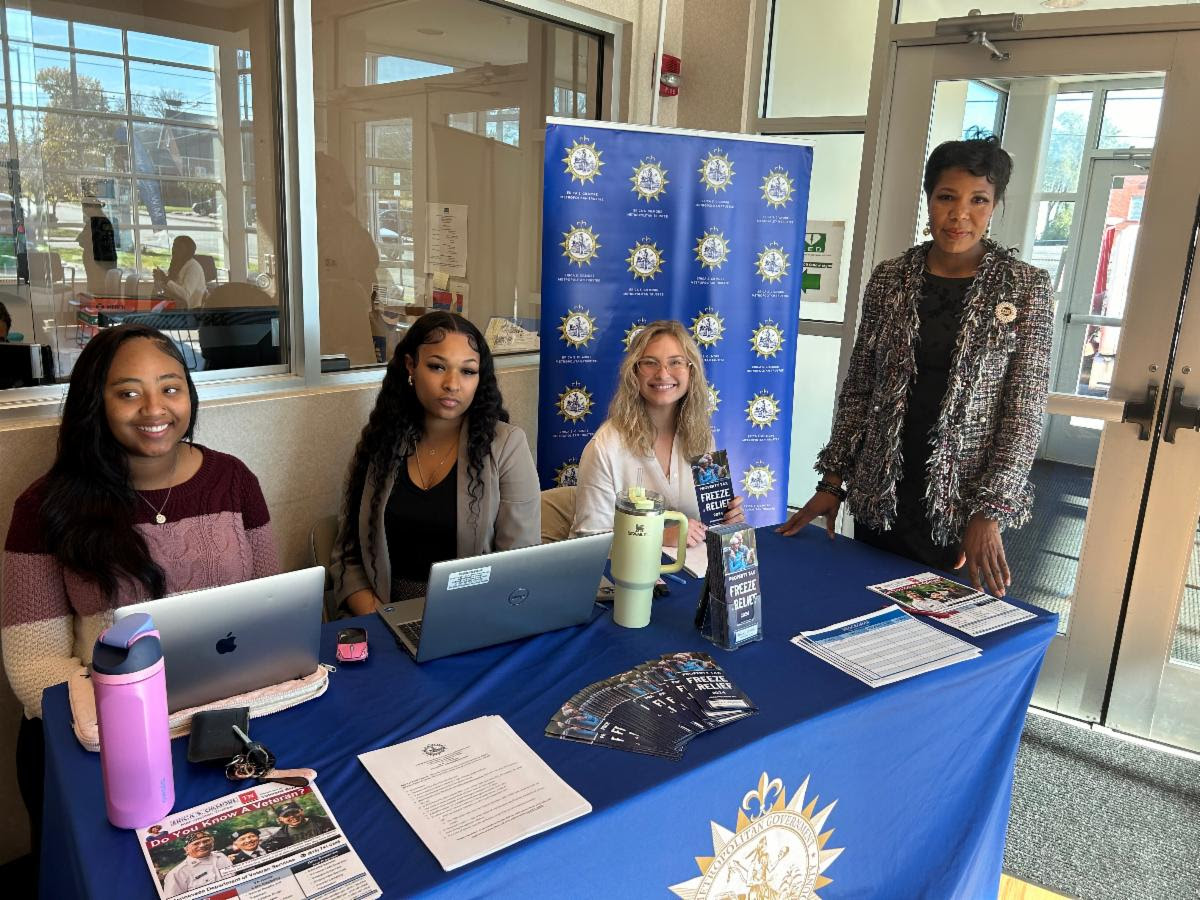 Metropolitan Trustee Erica Gilmore visited MWCHC last week to share more information about the city's Tax Freeze &amp; Tax Relief Program for residents 65 and older. For more information, call 615-862-6330 or visit their website at nashville.gov/departments/tr….