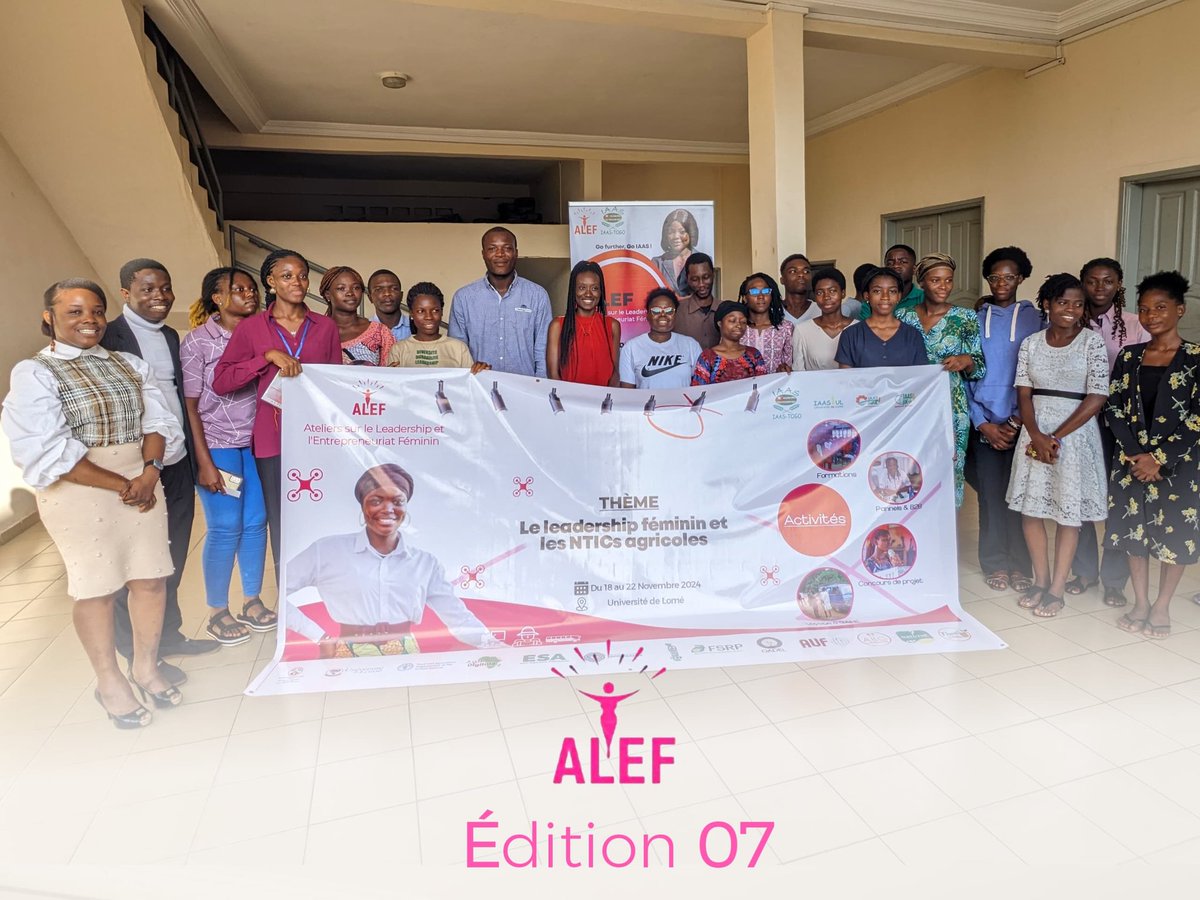 IAAS_TOGO's tweet photo. 🔴 ALEF 07 : Jour 1 
.
.
.

#ALEF07 #LeadershipFéminin #Entrepreneuriat #ntics https://t.co/2Pytewue6C