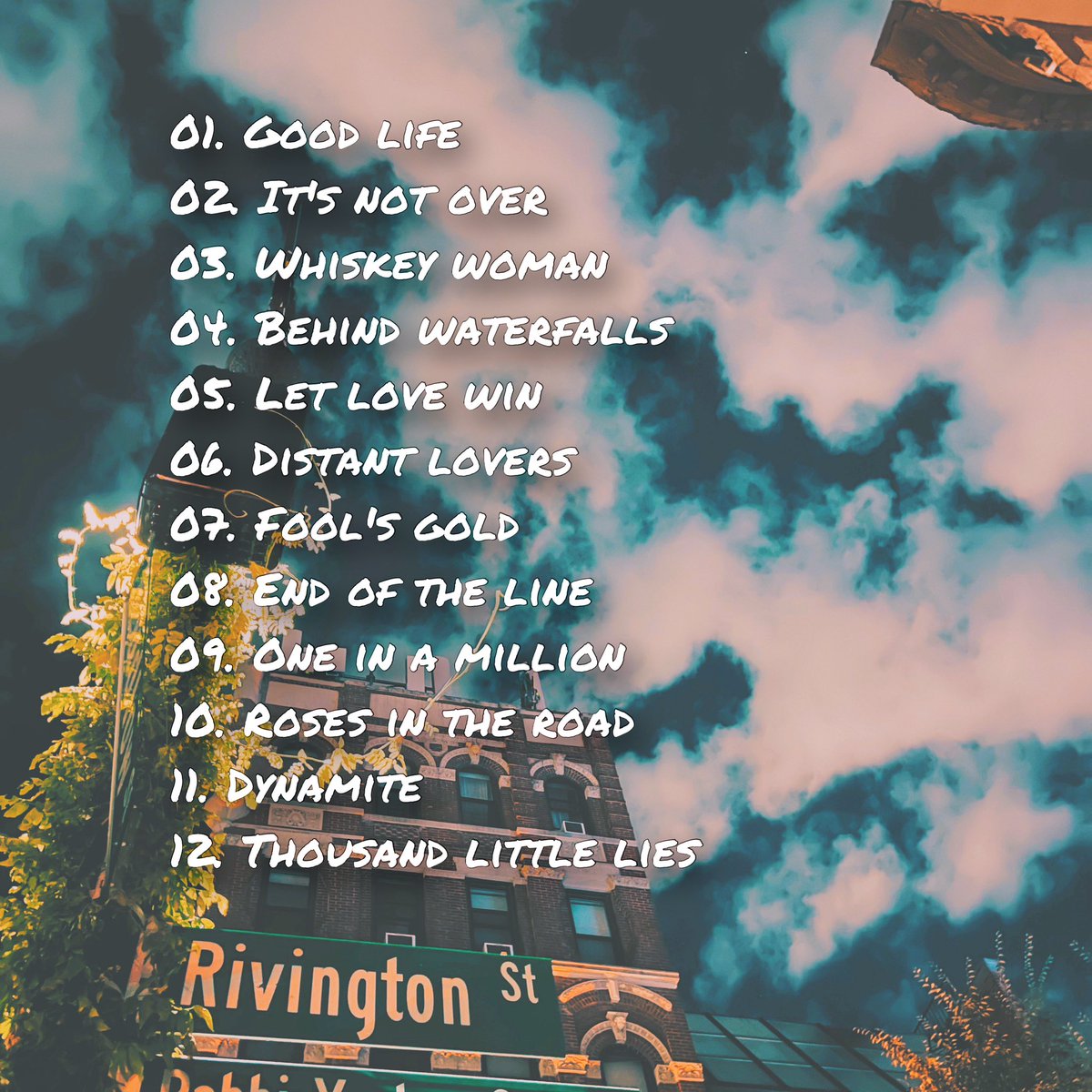 redandcoband's tweet photo. “Rivington ‘23” Tracklist
The new in-studio live album arrives this Friday 11.22.24. 

#livealbum #livemusic #newalbum #albumrelease #NewMusicFriday #indierock #indiemusic #singersongwriter https://t.co/7Anhriv2z2