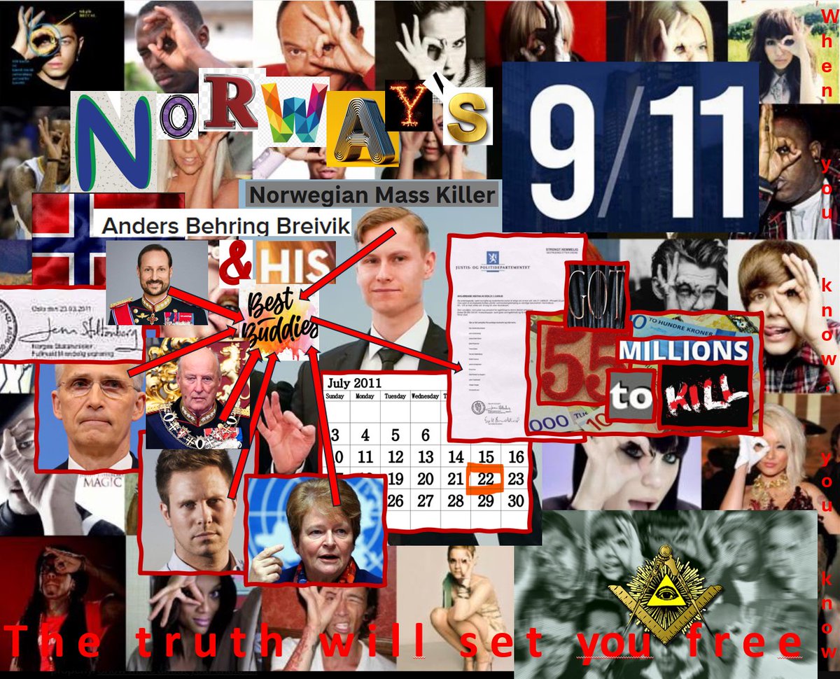 Miamida's tweet photo. 🔥🔥🔥Anders Behring Breivik is probably free as a bird and filthy rich. "Project 22 July" was approved by the Norwegian King and Crown Prince.

🇳🇴🇳🇴🇳🇴 22th July is Norway's 9/11! 

🇺🇸 Read full article in English: https://t.co/9VH93Vbu63
🇳🇴 Les hele artikkelen på norsk: https://t.co/BVDmNyetsp

Got 55 million NOK in payment

This leaked, classified document shows that Anders Behring Breivik probably is free with a new identity, at an unknown address. He probably does not suffer any hardship either, as he received 55 million Norwegian kroner to carry out and take the blame for the 22 July massacre in 2011.

If you reflect logically and rationally, we only have the word of the authorities that he is in prison, ISOLATED. The fact that he is "isolated" means that we have no independent sources that can confirm the authorities' claims that he is in fact imprisoned.

Thread🧵1/10