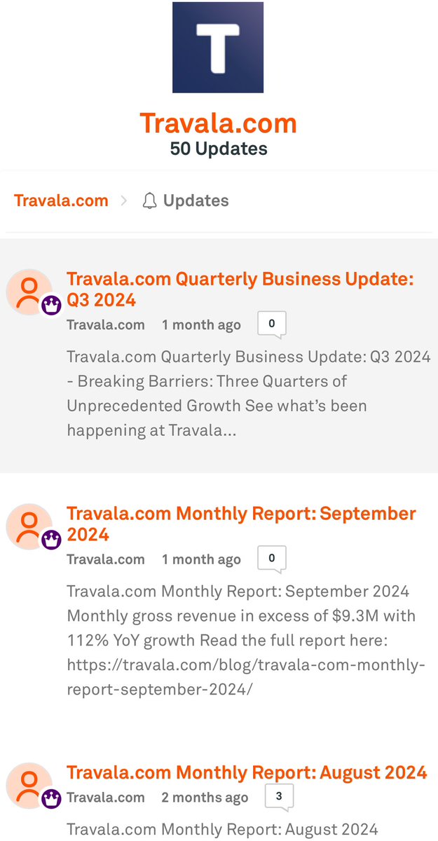 mcbird21's tweet image. Hey @travalacom ! What‘s up here? No updates and discussions Closed. Investment November 2020… time for some realtalk. #crowdcube @Crowdcube not how you should treat investors… #travala #ava