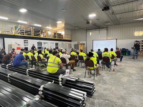 CTech_Corp's tweet photo. At C-Tech, we take pride in recognizing growth and dedication. Congratulations to Bobby Elliot for earning the 'Most Improved Conversations' award for all of SmartTagIt at our recent safety meeting!  Keep up the great work, Bobby! 👏 #SafetySpotlight #Teamwork #SmartTagIt https://t.co/qsSJyiQ4Dt