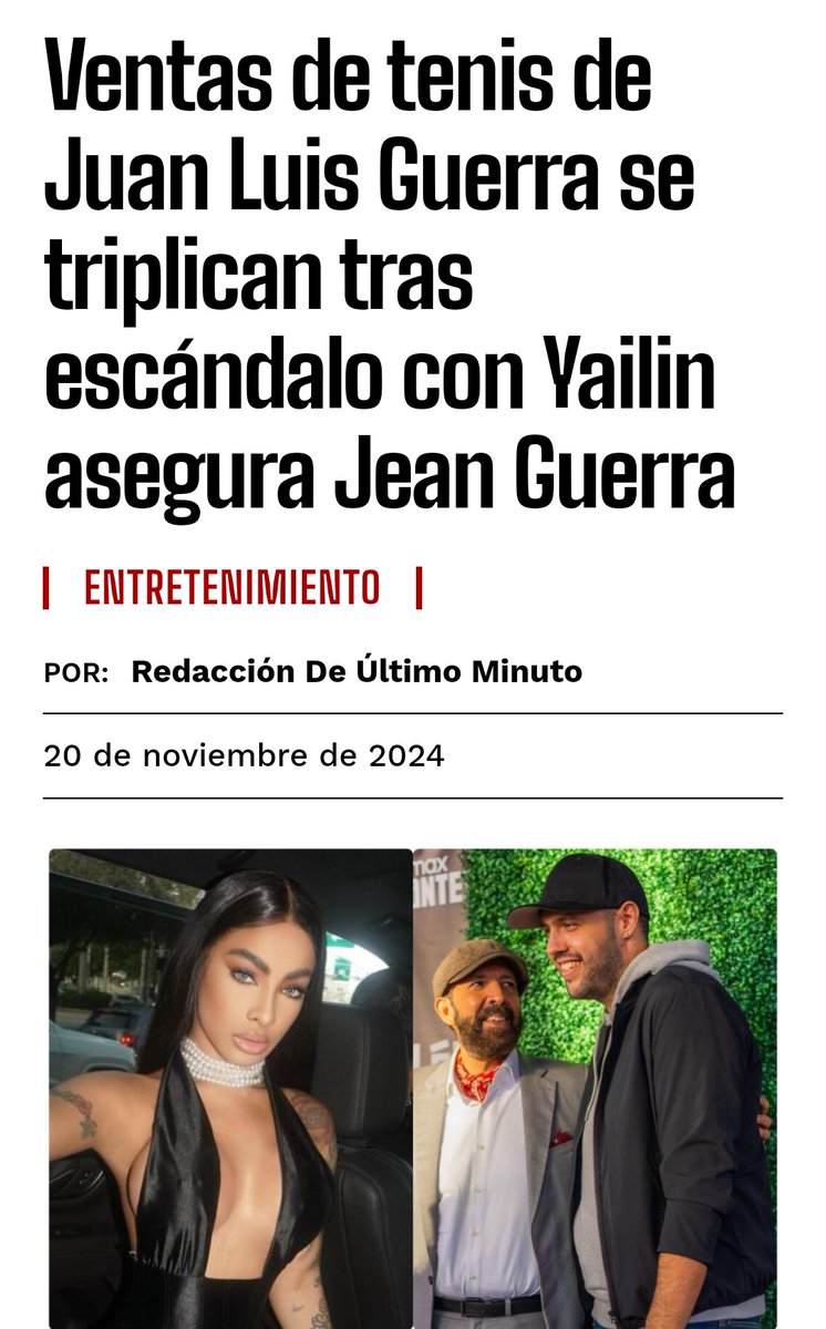 La Yailin quedó como jabladora por un día y Juan Luis Guerra coronó con lo que le hicieron a ella. 

Abro 🧵 de la 3049494120383 vergüenza que le hacen pasar a la más viralssh