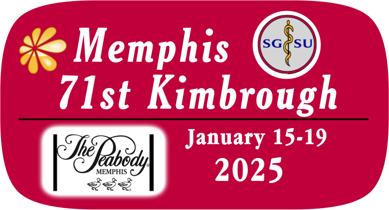 #SGSU25  Plan now to join us in Memphis for the 71st Kimbrough Urological Meeting at the historic Peabody Hotel. See link for detailed schedule and more info: conta.cc/3CM7Lpe