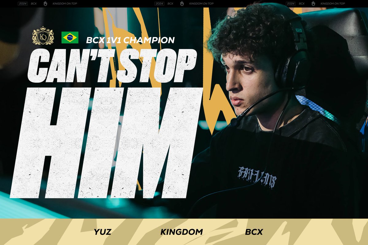 Back-to-back dominance! After an extraordinary performance, <a href="/yuzBH/">KD | yüz</a> secures his place in history as a 2-time #Brawlhalla 1v1 World Champion! 🏆 #KingdomOnTop