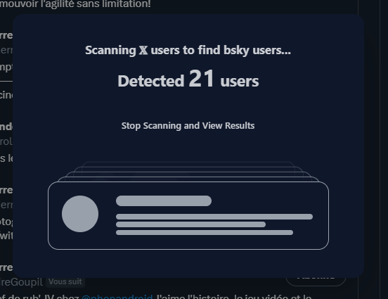 On dirait bien que je suis (enfin) en train d'entamer la grande migration... Si vous voulez me retrouver là-bas, ce sera sous le même pseudo.