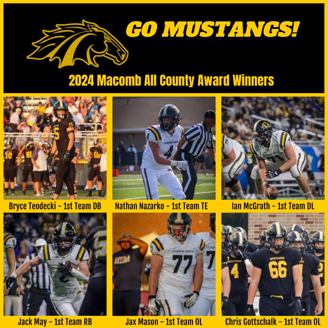 Congratulations to our Macomb All County Award Winners! #UnfinishedBusiness