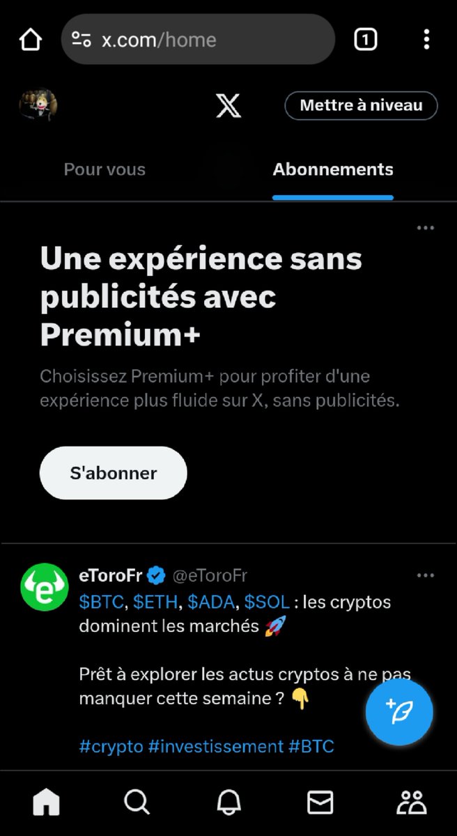 et vazy j'ouvre le site et voilá ce qu'il me propose jpp
