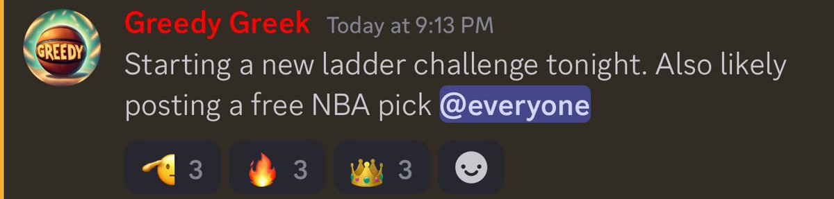greedylocks1's tweet photo. New ladder challenge tonight 👀 https://t.co/eF3ya1DLe3