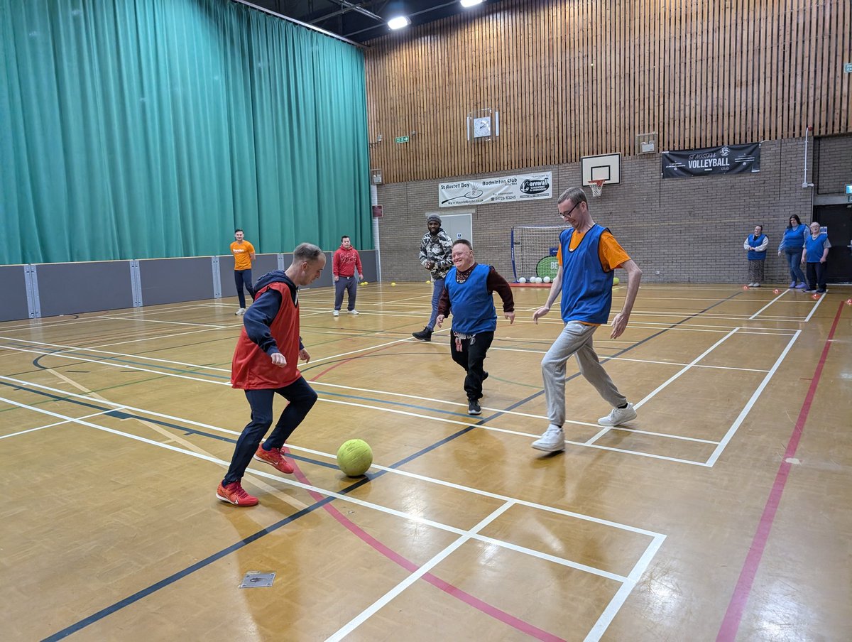 CCFA X Brandon Trust St Austell Disability Football Hub ✨

What a fantastic first session at St Austell Leisure Centre. We had 16 players come along and play football!

We can't wait to see you all next week and see it grow  💛🖤

#CornwallFootball #CornwallDisabilityFootball