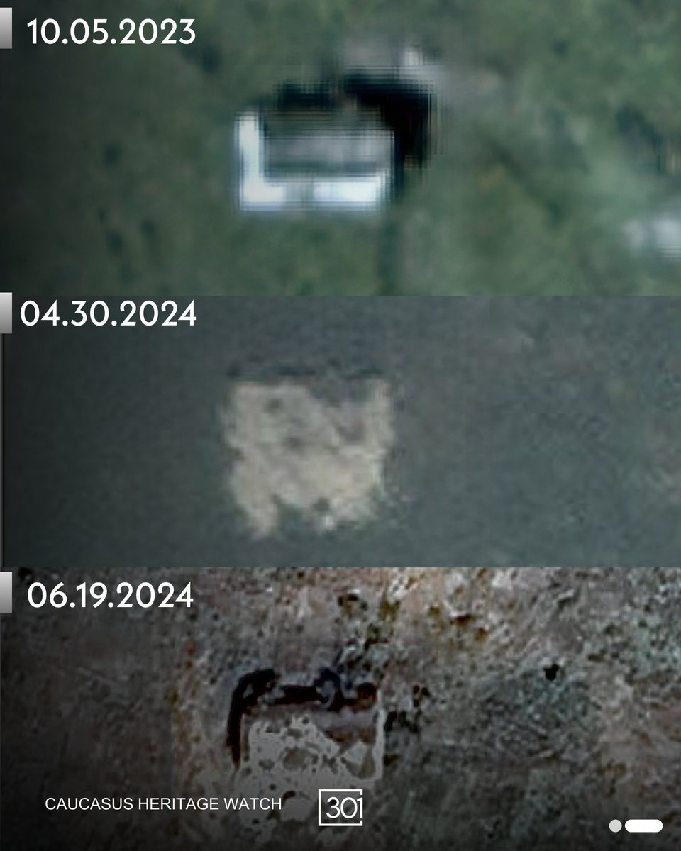 ChristiansMENA's tweet image. 🇦🇲🇦🇿☦️ Azerbaijanis destroyed 19th-century Tandzatap Church in Artsakh, Kovsakan region, Armenia

دمر الأذربيجانيون كنيسة تاندزاتاب التي تعود للقرن التاسع عشر في آرتساخ، منطقة كوفساكان، في أرمينيا

Source: @301arm 
#ChristiansMENA