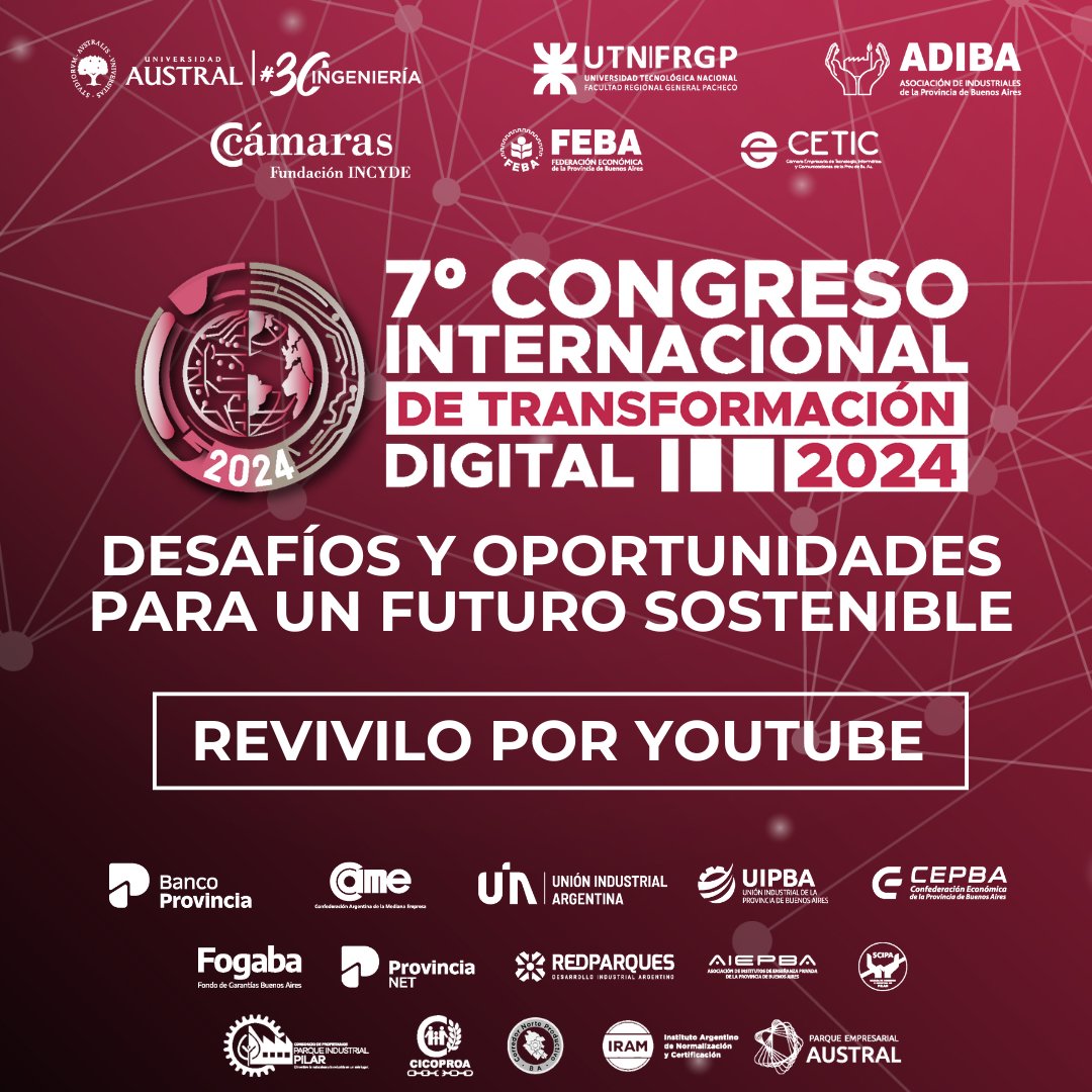 ¿Querés volver a verlo?
Entonces ingresá a youtube.com/watch?v=gIR8Yv… y mirá la 7° Edición completa.