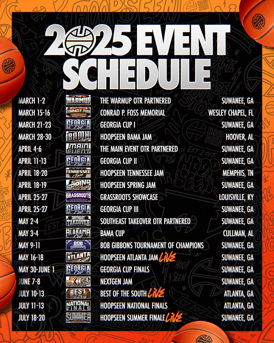 hoopseen's tweet image. The HoopSeen 2025 Event Schedule.
Often Imitated, Never Duplicated.
hoopseen.com/news/column/20…