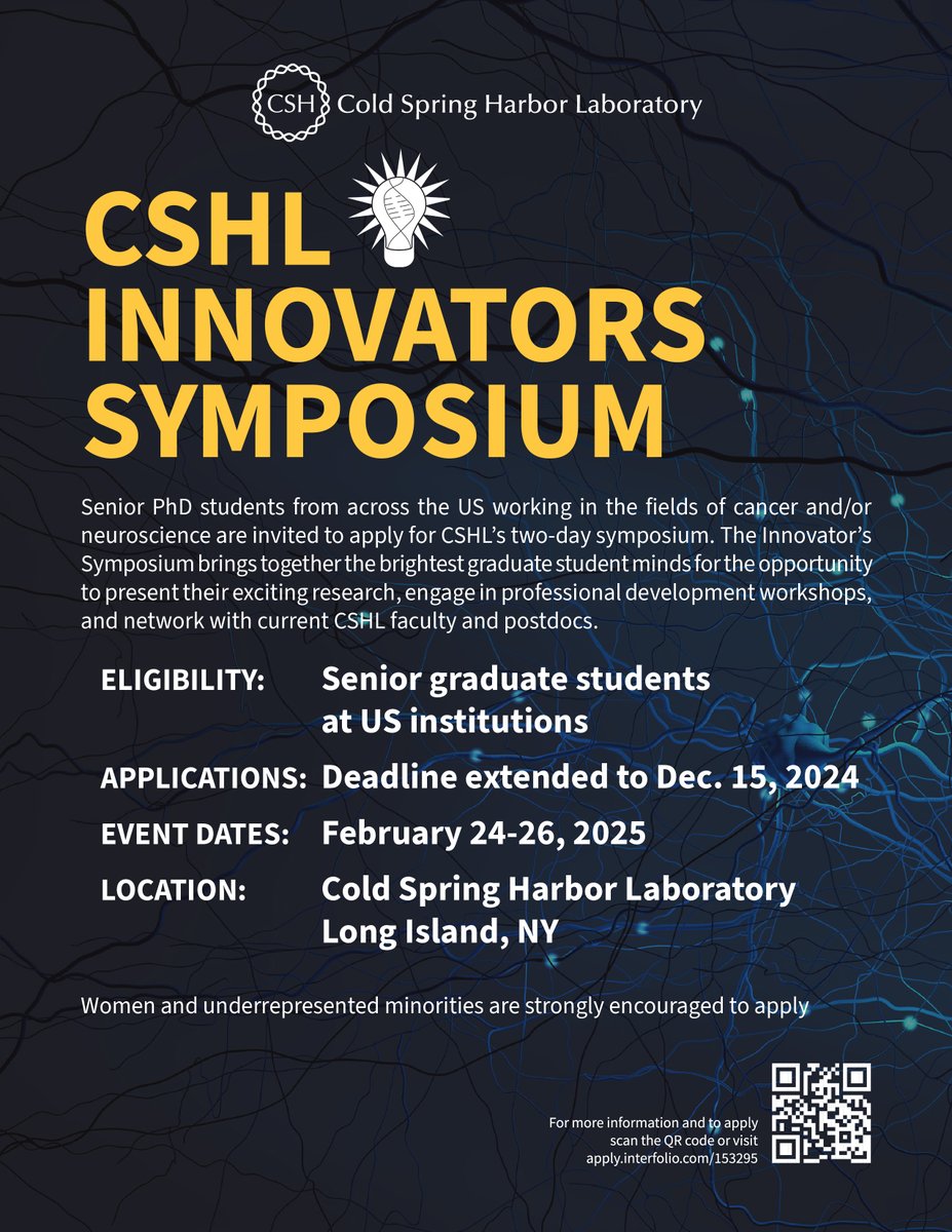 Steve Shea (@sheacshl) on Twitter photo In 2008, when @tonyzador emailed to invite me to interview <a href="/CSHL/">Cold Spring Harbor Laboratory</a>, I was certain it was due to a clerical error. I'm still here. You gotta play to win! If you are a senior grad student feeling uncertain about applying to this, we want to hear from you. cshl.edu/research/postdโฆ In 2008, when @tonyzador emailed to invite me to interview <a href="/CSHL/">Cold Spring Harbor Laboratory</a>, I was certain it was due to a clerical error. I'm still here. You gotta play to win! If you are a senior grad student feeling uncertain about applying to this, we want to hear from you. cshl.edu/research/postdโฆ